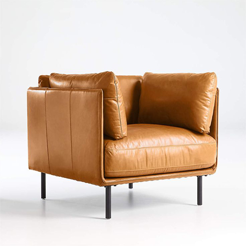 Leather sofa -SF-0123